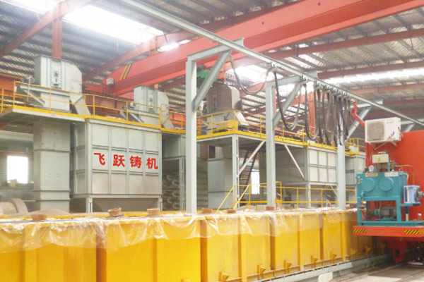 棗陽年產20000噸鑄件消失模鑄造生產線