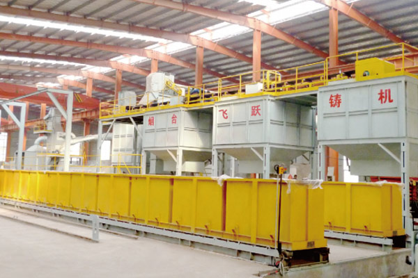 莒南年產20000噸鑄件消失模鑄造生產線